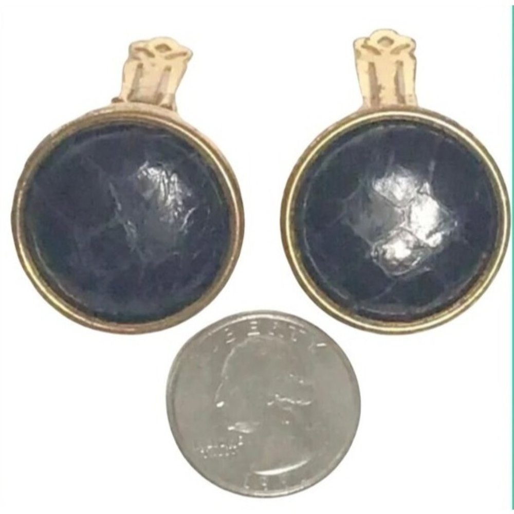 Cobra Vintage Clip On Earrings